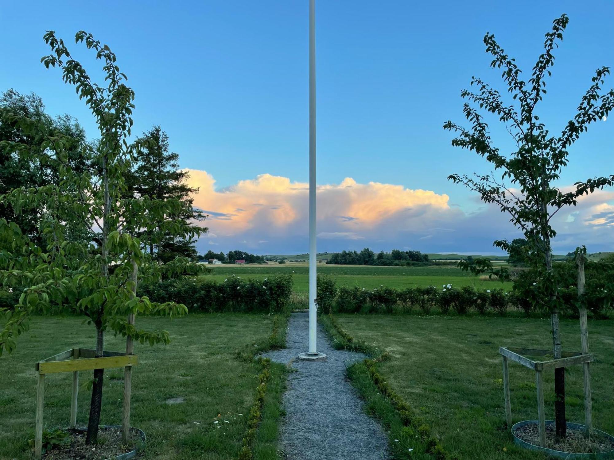 Droemhus Pa Oesterlen Glemminge Exterior foto